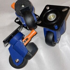 One (1) Leveling Caster Ratchet Handle Design Total Capacity 2200Lbs Heavy Duty